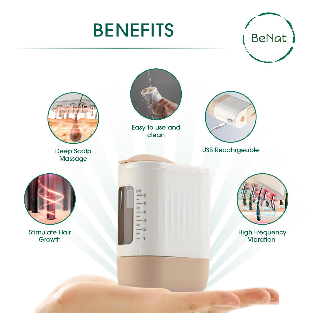 LumiRoot™ Electric Oil Applicator & Scalp Massager
