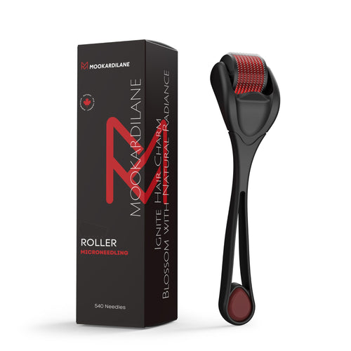 ScalpCare™ Microneedle Hair Roller – 540 Stainless Steel Needles